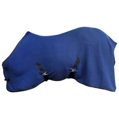Fleecová deka s obřišníkem 125 cm modrá