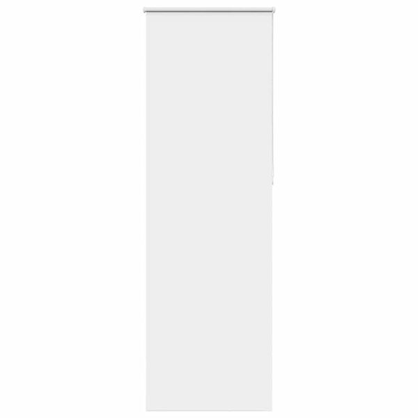 vidaXL Roleta zatemňovac&iacute; b&iacute;l&aacute; 65x230 cm &scaron;&iacute;řka l&aacute;tky 60,7 cm polyester
