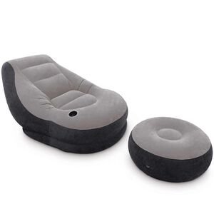 Intex Nafukovac&iacute; křeslo s pufem Ultra Lounge Relax 68564NP