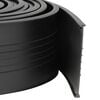 vidaXL Těsněn&iacute; gar&aacute;žov&yacute;ch dveř&iacute; Čern&aacute; 70 x 6 mm 2,5 m PVC