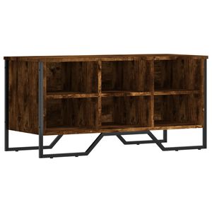 vidaXL Botn&iacute;k kouřov&yacute; dub 90 x 38 x 45,5 cm kompozitn&iacute; dřevo