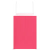 vidaXL Pap&iacute;rov&eacute; s&aacute;čky 250 ks s uchy růžov&eacute; 32x17x25 cm