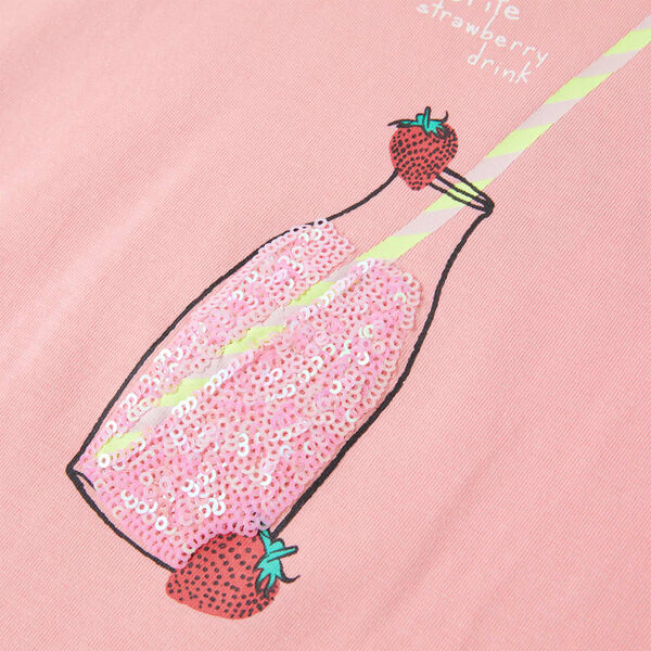 Dětsk&eacute; tričko růžov&eacute; 128