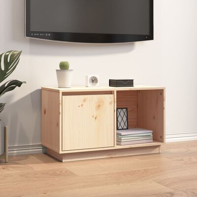 vidaXL TV skříňka 74 x 35 x 44 cm masivní borové dřevo