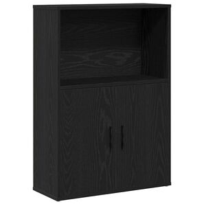 vidaXL Knihovna čern&yacute; dub 60x24x85 cm kompozitn&iacute; dřevo