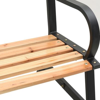 vidaXL Zahradní lavice 120 cm dřevo