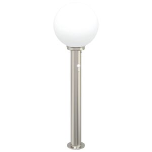 vidaXL Sloupkov&eacute; sv&iacute;tidlo se senzorem 80 cm nerezov&aacute; ocel IP44