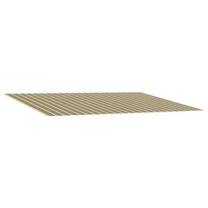 vidaXL N&aacute;hradn&iacute; l&aacute;tka na mark&yacute;zu Zelen&aacute; a žlut&aacute; 600 &times; 300 cm Polyester