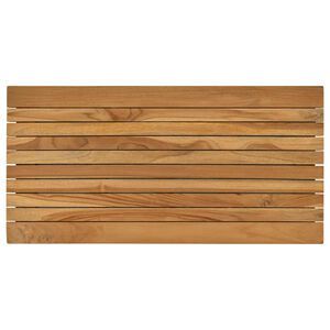 vidaXL Deska stolu 80 x 40 x 3,5 cm Obd&eacute;ln&iacute;kov&yacute; Pevn&eacute; teakov&eacute; dřevo