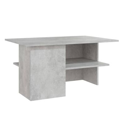 vidaXL Konferenční stolek betonově šedý 90 x 60 x 46,5 cm dřevotříska