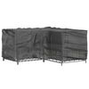 vidaXL Plachta na zahradn&iacute; n&aacute;bytek tvar L 12 oček 185 x 185 x 90 cm