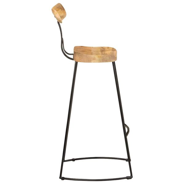 vidaXL Barov&eacute; stoličky 2 ks 49x43x103 cm Masivn&iacute; dřevo Mango