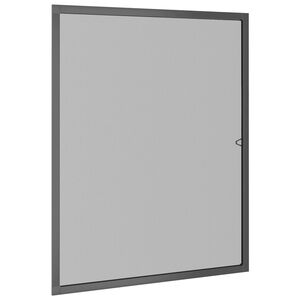 vidaXL Okenn&iacute; s&iacute;ť proti hmyzu antracitov&aacute; 80 x 100 cm