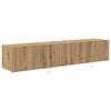 vidaXL TV wall cabinet N&aacute;stěnn&yacute; 2 pcs Artisanov&yacute; dub 80 x 35 x 31 cm