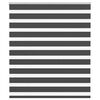 vidaXL Zebra roleta čern&aacute; 125x100 cm &scaron;&iacute;řka l&aacute;tky 120,9 cm polyester