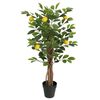 vidaXL Uměl&yacute; citronovn&iacute;k se 3 km&iacute;nky zelen&yacute; 85 cm PP