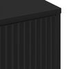 vidaXL Serv&iacute;rovac&iacute; skř&iacute;ň Čern&aacute; 69,5 x 33 x 82 cm kompozitn&iacute; dřevo