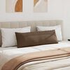 vidaXL Pohovkové polštáře 2 pcs Hnědá 120 x 40 cm textil