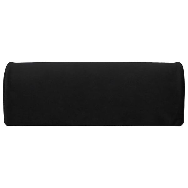 vidaXL Pol&scaron;t&aacute;ř na nohy Jednobarevn&yacute; Čern&aacute;