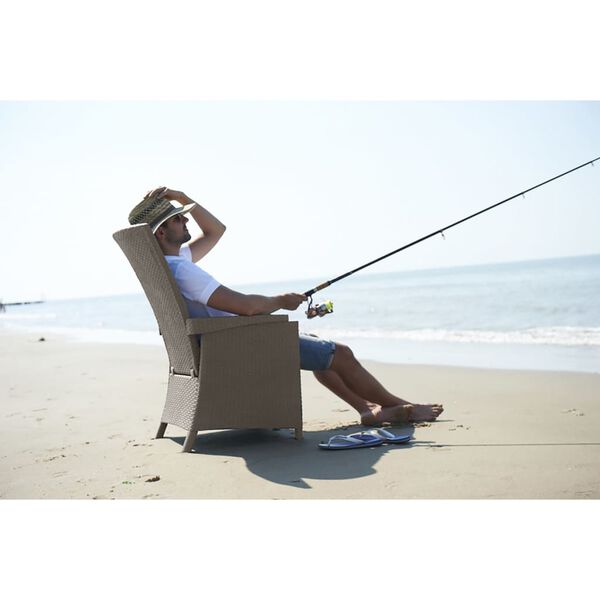 Keter Zahradn&iacute; polohovac&iacute; křes&iacute;lko Vermont cappuccino 238449