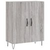 vidaXL Skř&iacute;ň highboard &scaron;ed&aacute; sonoma 69,5 x 34 x 180 cm kompozitn&iacute; dřevo