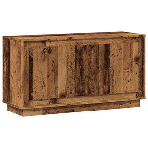 vidaXL Př&iacute;born&iacute;k old wood 102 x 35 x 55 cm kompozitn&iacute; dřevo