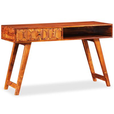vidaXL Psací stůl z masivního sheeshamového dřeva 118 x 50 x 76 cm