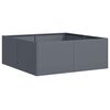 vidaXL Truhl&iacute;k antracitov&yacute; 80x80x30 cm ocel