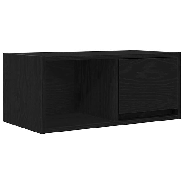 vidaXL TV skř&iacute;ňka Čern&yacute; dub 60x31x25,5 cm Dřevěn&aacute; konstrukce