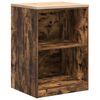 vidaXL Gar&aacute;žov&aacute; skř&iacute;ň Kouřov&yacute; dub 60x51x85 cm Borovicov&yacute; masiv