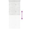 vidaXL Sprchová roleta 100 x 240 cm Splash