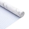 vidaXL Tapety na n&aacute;bytek samolepic&iacute; mramorově b&iacute;l&eacute; 90 x 500 cm PVC