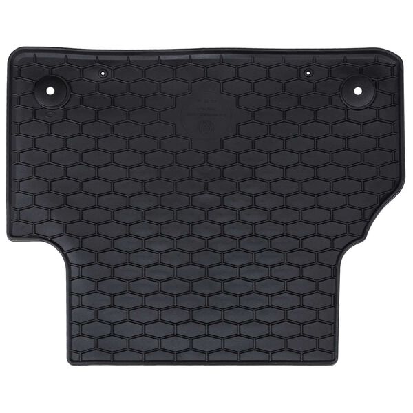 vidaXL Autokoberec 4 pcs Čern&aacute; vhodn&eacute; pro Audi A4 B9 2015-2024 Guma