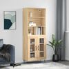 vidaXL Skř&iacute;ň highboard dub sonoma 69,5 x 34 x 180 cm kompozitn&iacute; dřevo