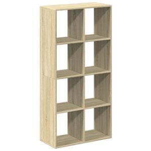 vidaXL Knihovna/děl&iacute;c&iacute; stěna dub sonoma 69,5x29x137,5 cm kompozit