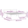 vidaXL R&aacute;m postele Voskově hněd&aacute; 180 x 200 cm Masivn&iacute; borov&eacute; dřevo