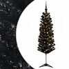 vidaXL &Scaron;t&iacute;hl&yacute; uměl&yacute; v&aacute;nočn&iacute; stromek s v&aacute;nočn&iacute;mi koulemi 150 cm 150 LED