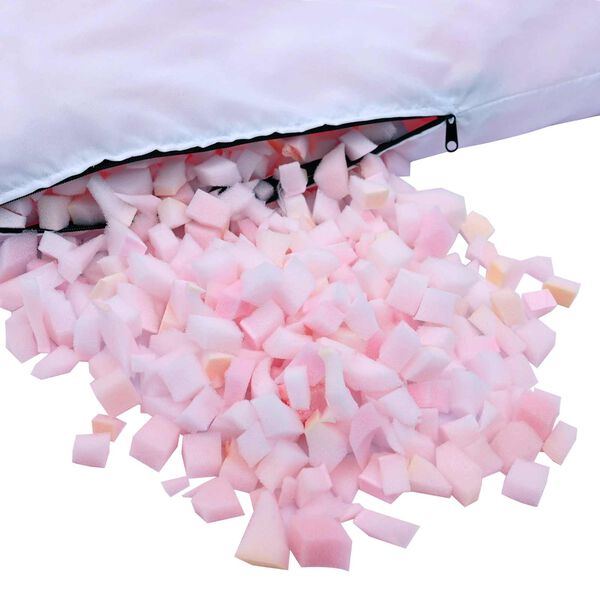 vidaXL Nadrcen&aacute; pěna Růžov&aacute; 10 kg Polyurethan