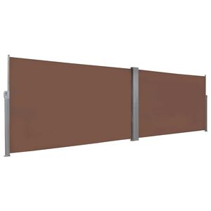 vidaXL Zatahovac&iacute; bočn&iacute; mark&yacute;za / z&aacute;stěna 160 x 600 cm hněd&aacute;