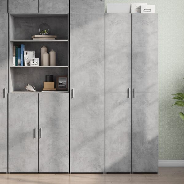 vidaXL Skříň highboard betonově šedá 40x42,5x185 cm kompozitní dřevo