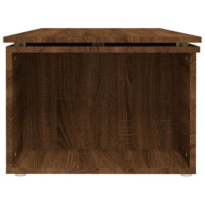 vidaXL Konferenční stolek hnědý dub 150x50x35 cm kompozitní dřevo