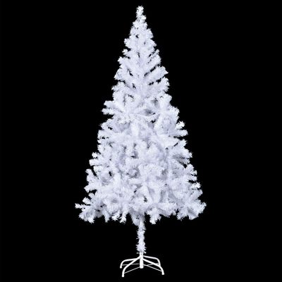 vidaXL Umělý vánoční stromek s LED osvětlením 210 cm 910 větviček