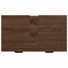 vidaXL Sada koupelnov&eacute;ho n&aacute;bytku 2 pcs Hněd&yacute; dub Kompozitn&iacute; dřevo