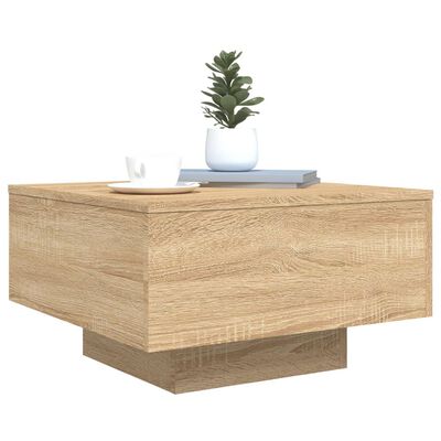 vidaXL Konferenční stolek dub sonoma 55 x 55 x 31 cm kompozitní dřevo
