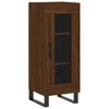 vidaXL Skř&iacute;ň highboard hněd&yacute; dub 34,5 x 34 x 180 cm kompozitn&iacute; dřevo