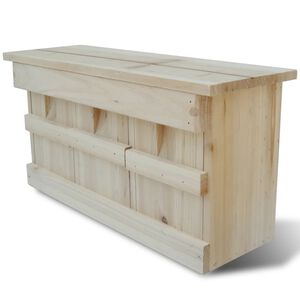 Budka pro vrabce 44 x 15,5 x 21,5 cm