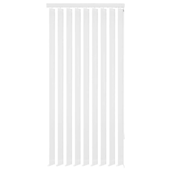 vidaXL Vertik&aacute;ln&iacute; žaluzie, b&iacute;l&aacute; l&aacute;tka, 150x250 cm