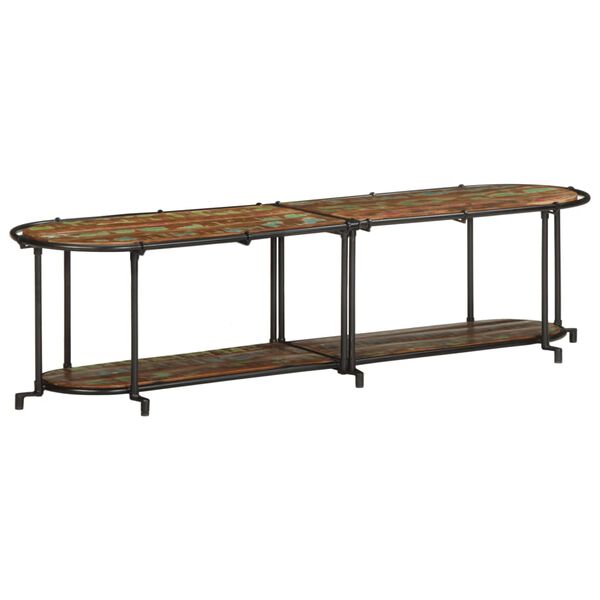 vidaXL TV stolek 160 x 42 x 40 cm masivn&iacute; recyklovan&eacute; dřevo