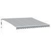 vidaXL Automatick&aacute; zatahovac&iacute; mark&yacute;za antracitov&aacute; a b&iacute;l&aacute; 400 x 350 cm
