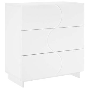 vidaXL př&iacute;born&iacute;k B&iacute;l&aacute; 70 x 38 x 75 cm Technick&eacute; dřevo
